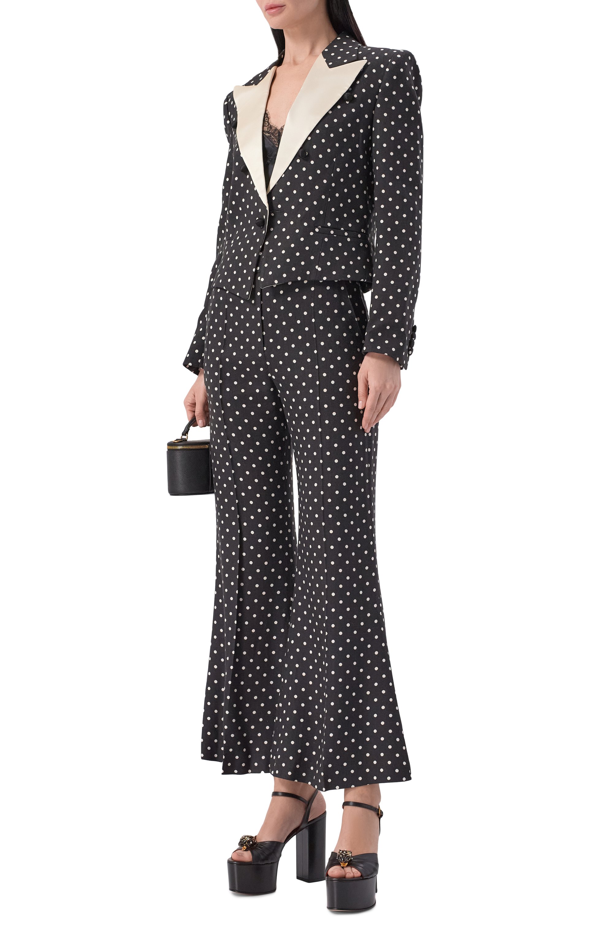 Брюки из вискозы VALENTINO, арт. 8B3RB6Z1/98S, фото 2