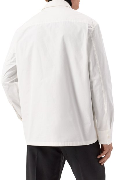 Хлопковая рубашка JIL SANDER, арт. J22DL0249/J45002, фото 4