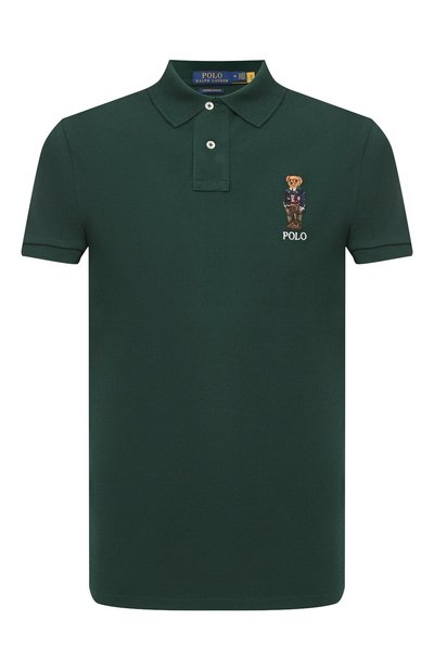 Хлопковое поло POLO RALPH LAUREN, арт. 710815187, фото 1