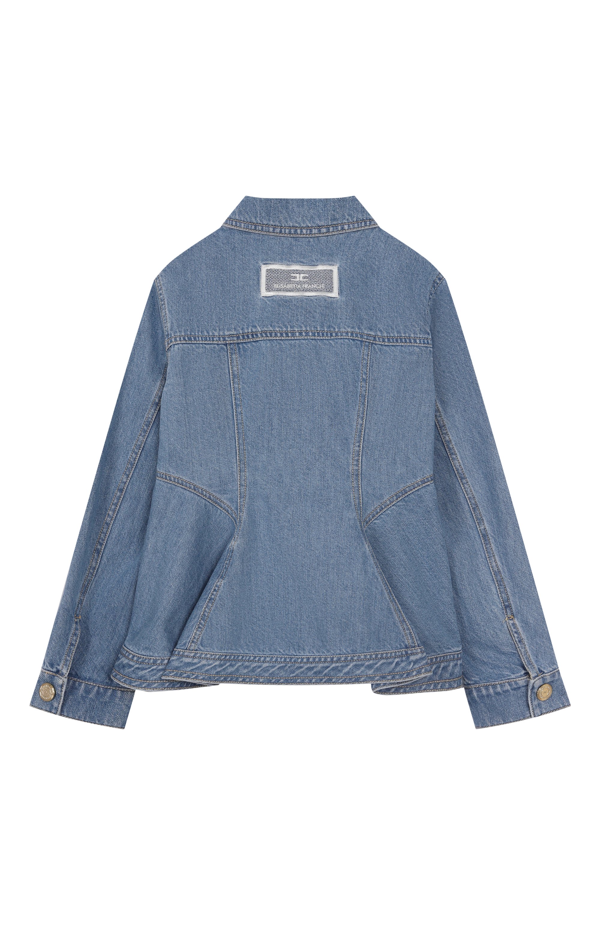 Джинсовая куртка ELISABETTA FRANCHI LA MIA BAMBINA, арт. EFGB1230/DF011/10A-12A+, фото 2
