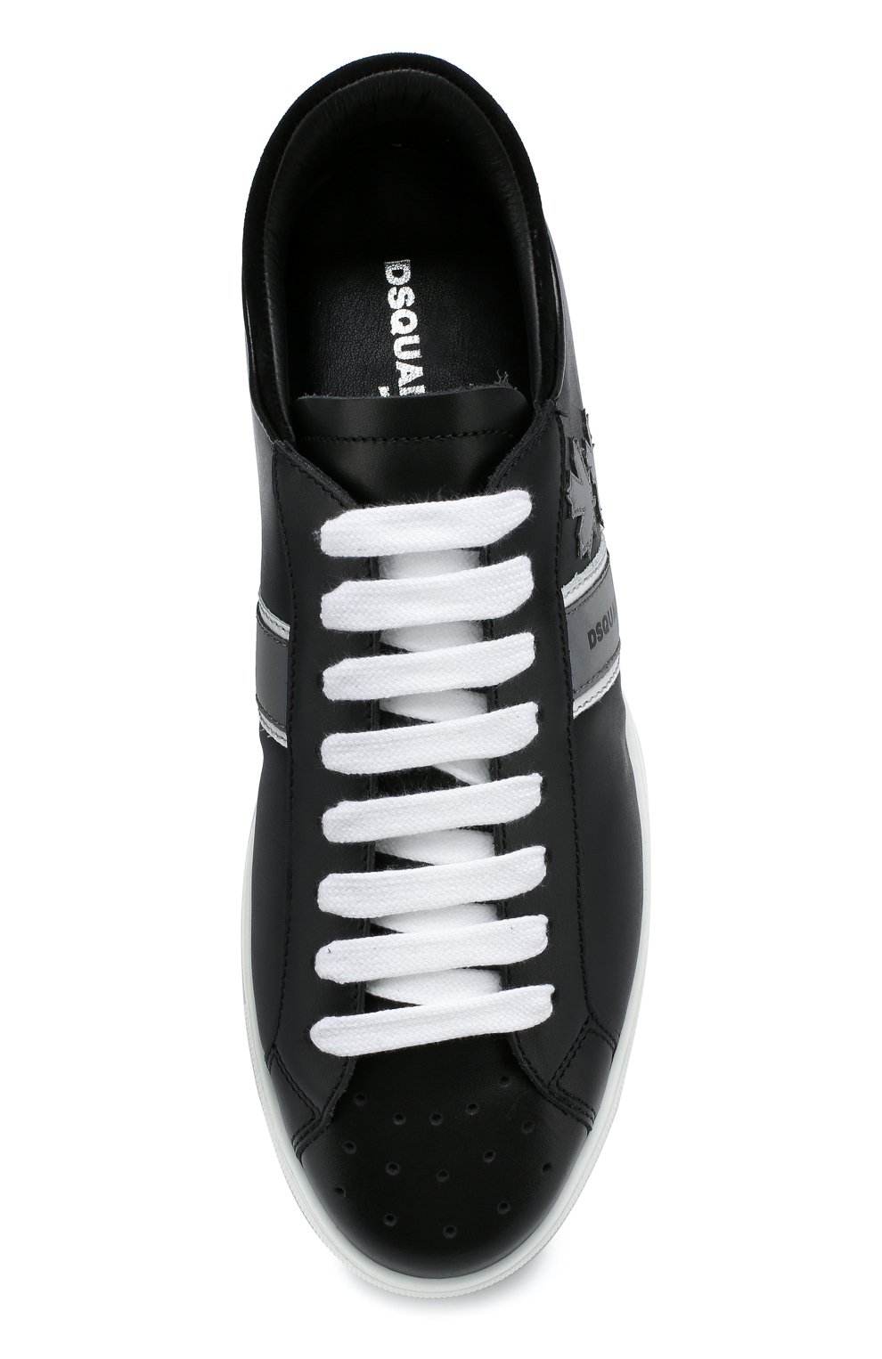 Кожаные кеды DSQUARED2, арт. SNM0035 01501798, фото 5