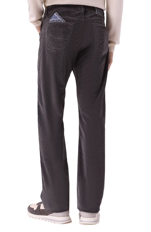 Вельветовые брюки Jacob Cohen 25I P/JUM_QE005 036 S3653 TR Серый  25I P/JUM_QE005 036 S3653 TR Фото 4