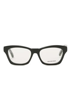 Женские оправа BALENCIAGA темно-зеленого цвета, арт. BB0242 003 | Фото 3 (Тип очков: Оправа; Материал: Пластик; Региональные ограничения белый список (Axapta Mercury): Не проставлено; Нос: Не проставлено; Оптика Гендер: оптика-женское; Очки форма: Прямоугольные)