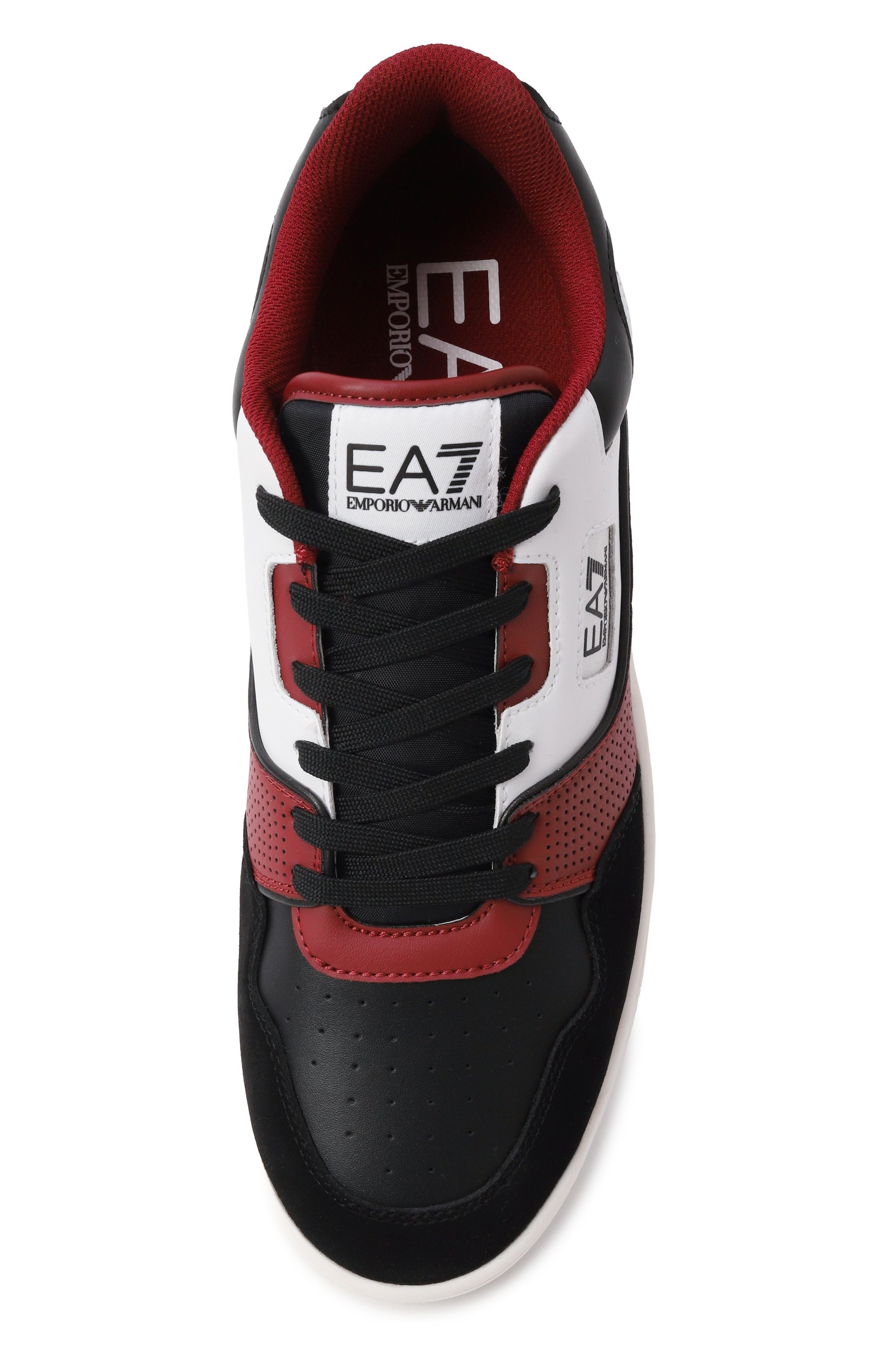 Кожаные кеды EA7, арт. X8X187/XK402, фото 6