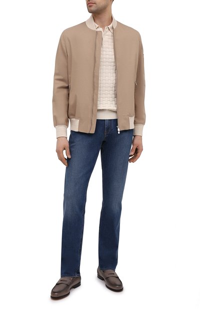 Поло из шелка и хлопка IL BORGO CASHMERE кремового цвета по цене 57350 руб., арт. 56-1991-01G0, фото 2 Поло из шелка и хлопка IL BORGO CASHMERE, арт. 56-1991-01G0, фото 2