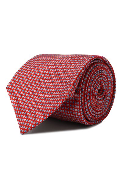 Мужской шелковый галстук KITON, арт. UCRVKLC01I56