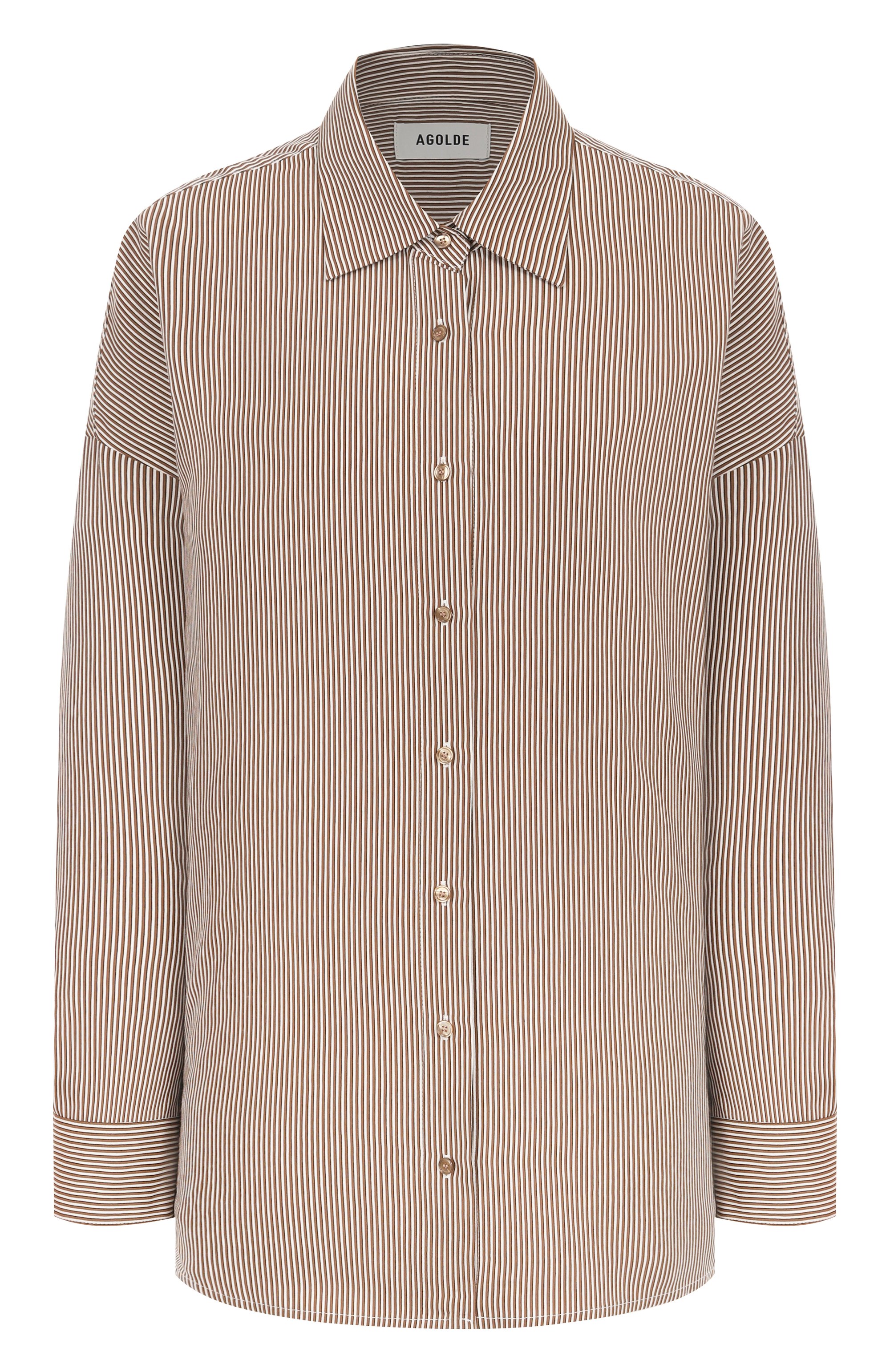 Рубашка из вискозы AGOLDE, арт. A73541776, фото 1