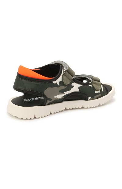 Сандалии RONDINELLA хаки цвета по цене 14950 руб., арт. 0974-1/T1227/34-36, фото 3 Сандалии RONDINELLA, арт. 0974-1/T1227/34-36, фото 3