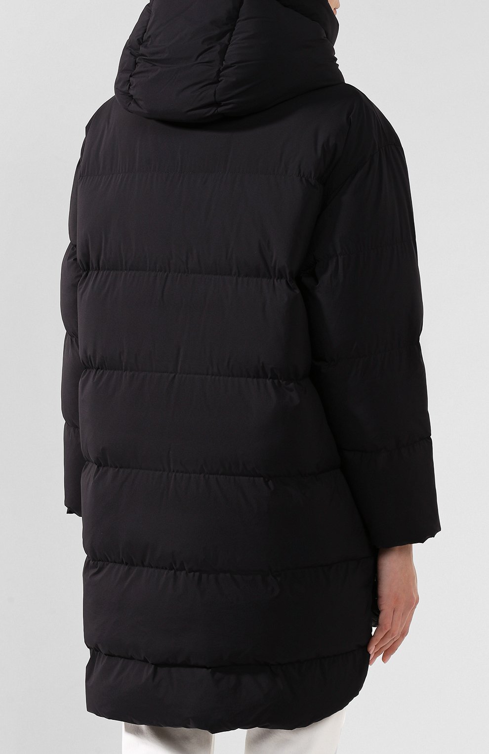 Пуховик ZADIG AND VOLTAIRE черного цвета по цене 46950 руб., арт. WHCK2902F, фото 4 Пуховик ZADIG AND VOLTAIRE, арт. WHCK2902F, фото 4