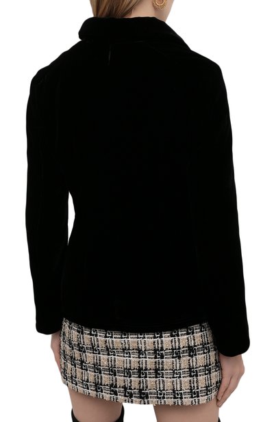 Бархатный жакет GIORGIO ARMANI, арт. 1WHGG0PL/T01FD, фото 4