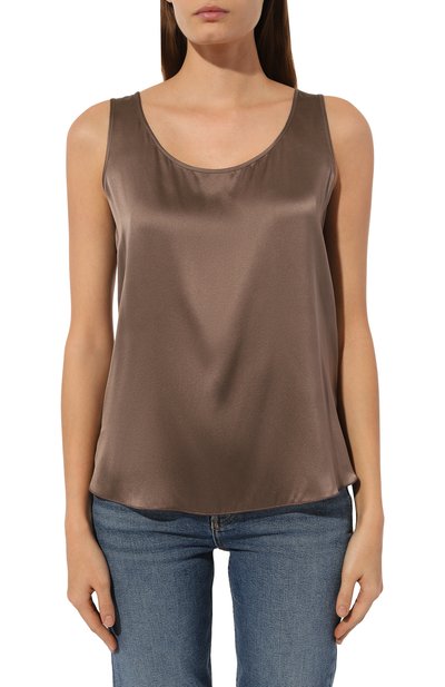Шелковый топ WEEKEND MAX MARA, арт. PAN 31660116, фото 3