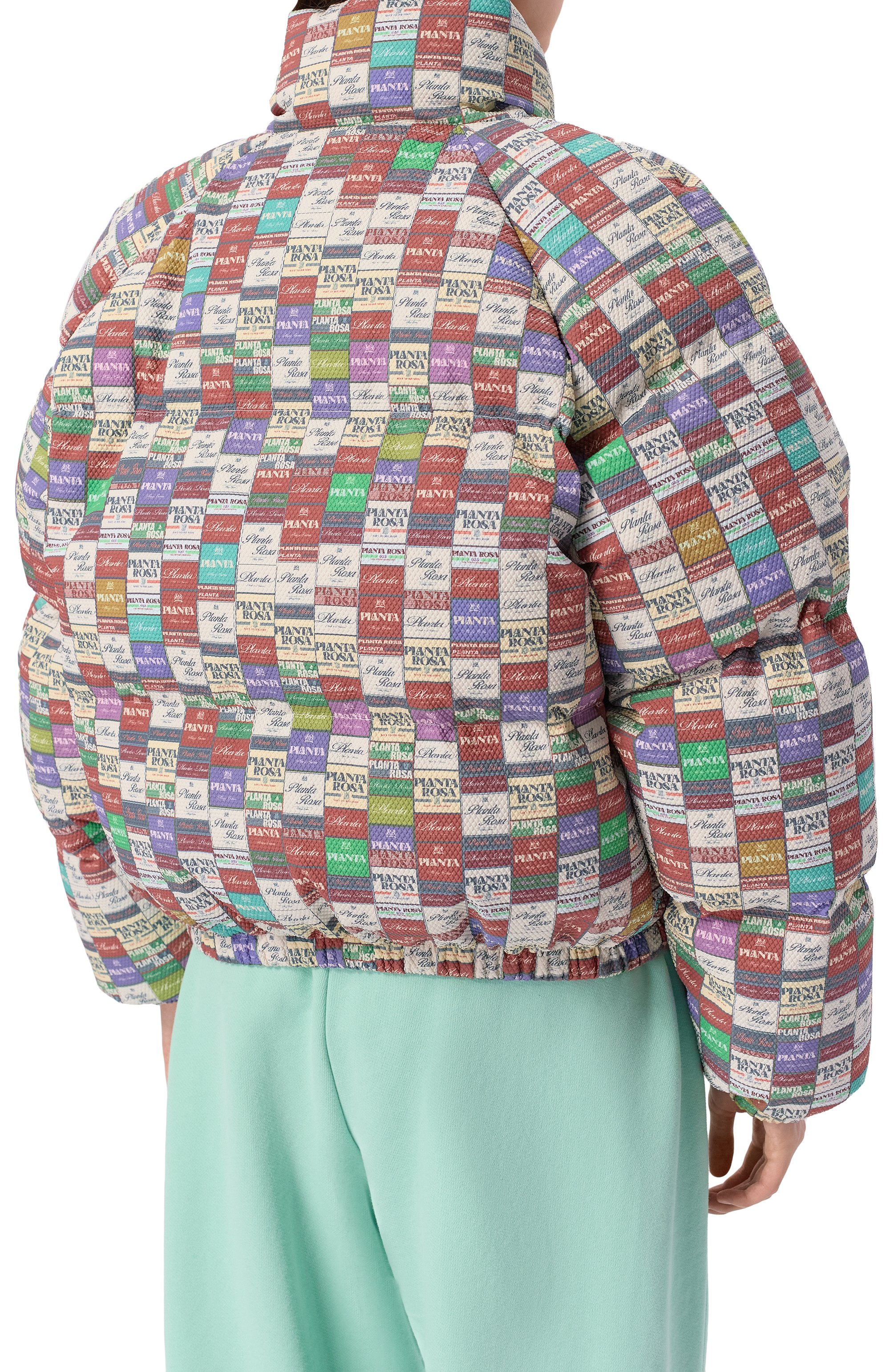 Пуховик PLANTA ROSA, арт. PR/DJ005/PRINTWALLPAPER, фото 7