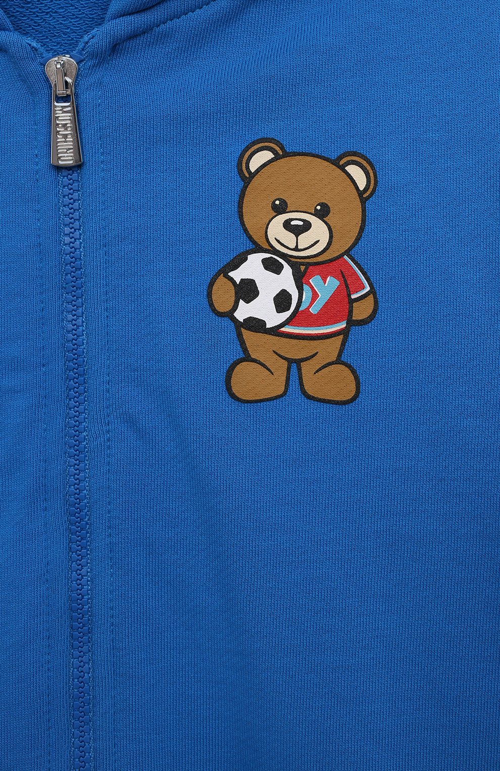 Комплект из толстовки и брюк MOSCHINO синего цвета по цене 29950 руб., арт. MUK04A/LCA53, фото 6 Комплект из толстовки и брюк MOSCHINO, арт. MUK04A/LCA53, фото 6