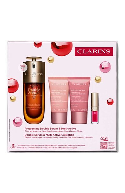 Набор double serum (50+2x15+1,4ml) CLARINS цвета по цене 14650 руб., арт. 80129819, фото 4 Набор double serum (50+2x15+1,4ml) CLARINS, арт. 80129819, фото 4