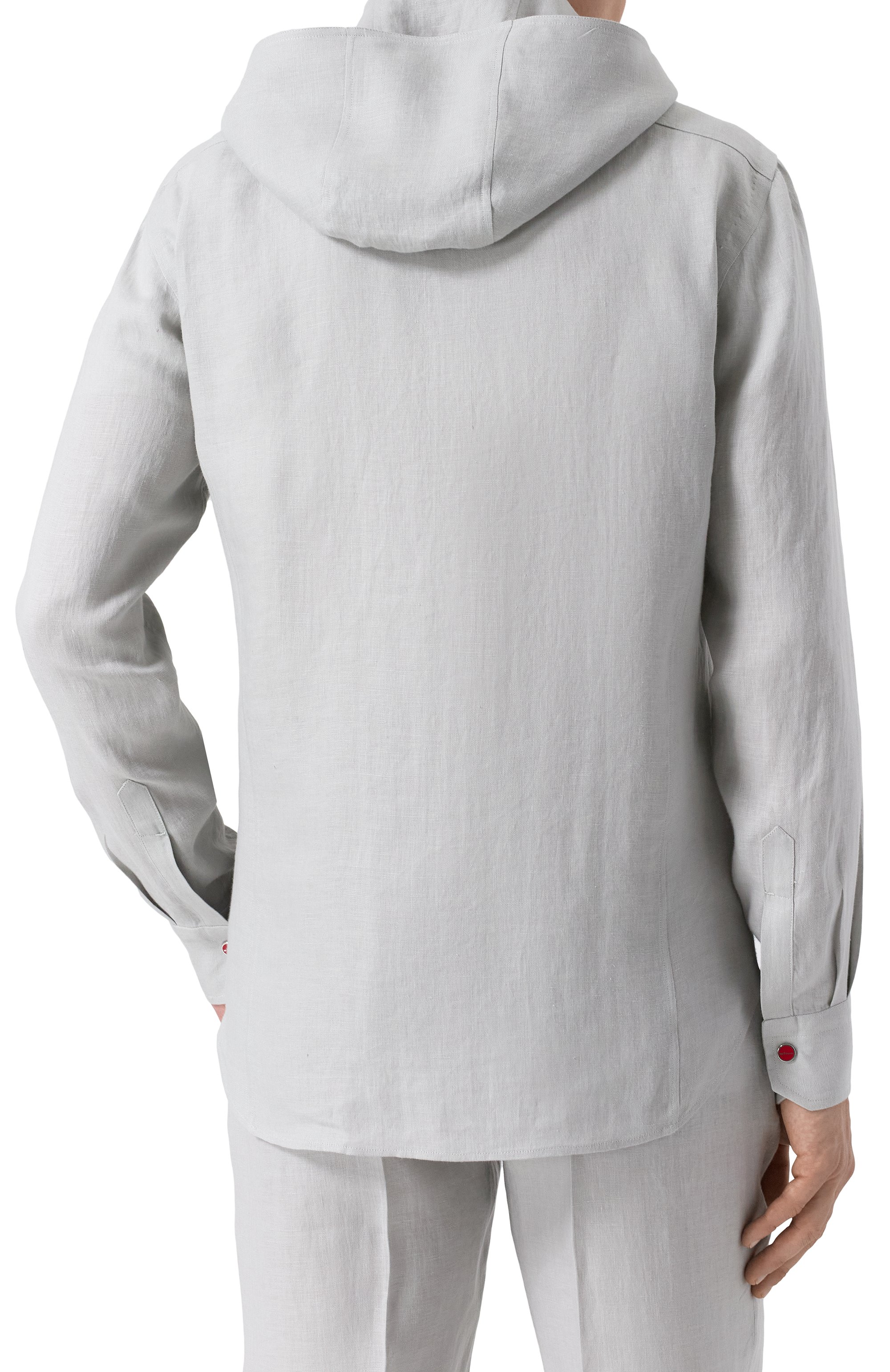 Льняная рубашка KITON, арт. UMCMARH0928619, фото 4