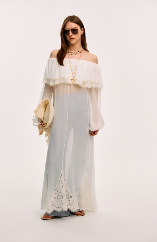 Джинсы Chloé CH25UDP03252 Голубой  CH25UDP03252 Фото 7