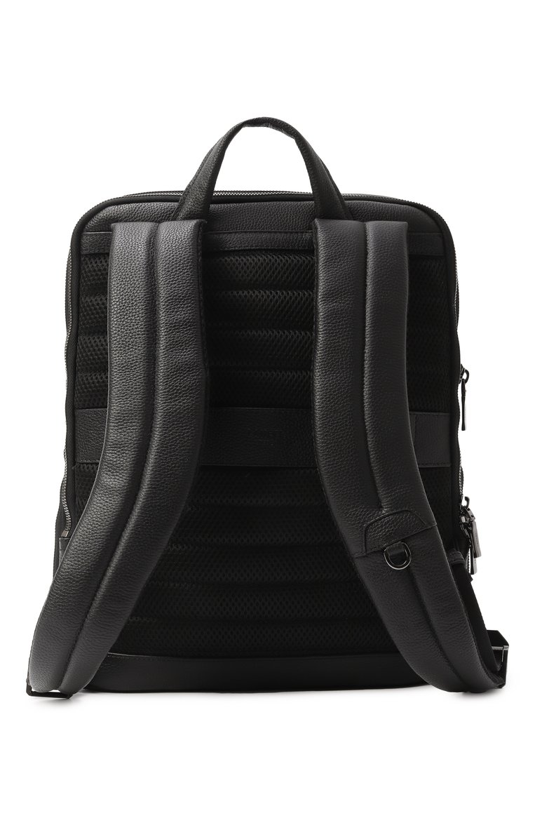 Мужской рюкзак côme LANCEL черн�ого цвета, арт. A12872 | Фото 6 (Материал: Натуральная кожа; Автоматизация ТО: Проставлено; Размер: large; Автоматизация состава: Проставлено; Сумки-технические: Рюкзаки - большие; Стили: Классический)