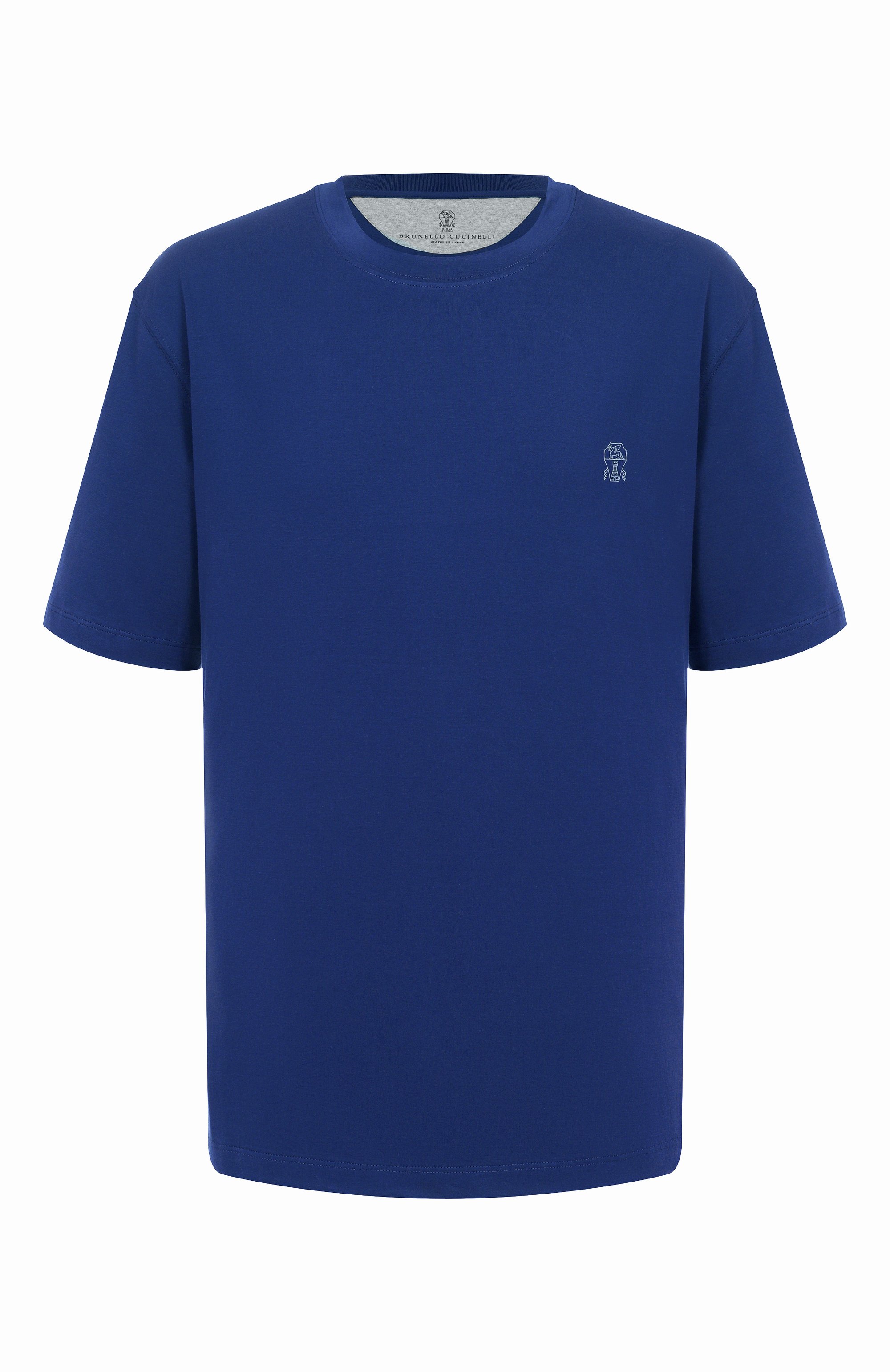 Хлопковая футболка BRUNELLO CUCINELLI, арт. M0B138440, фото 1