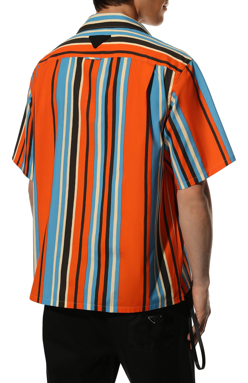 Хлопковая рубашка PRADA, арт. UCS339-10P3-F0049-211, фото 4