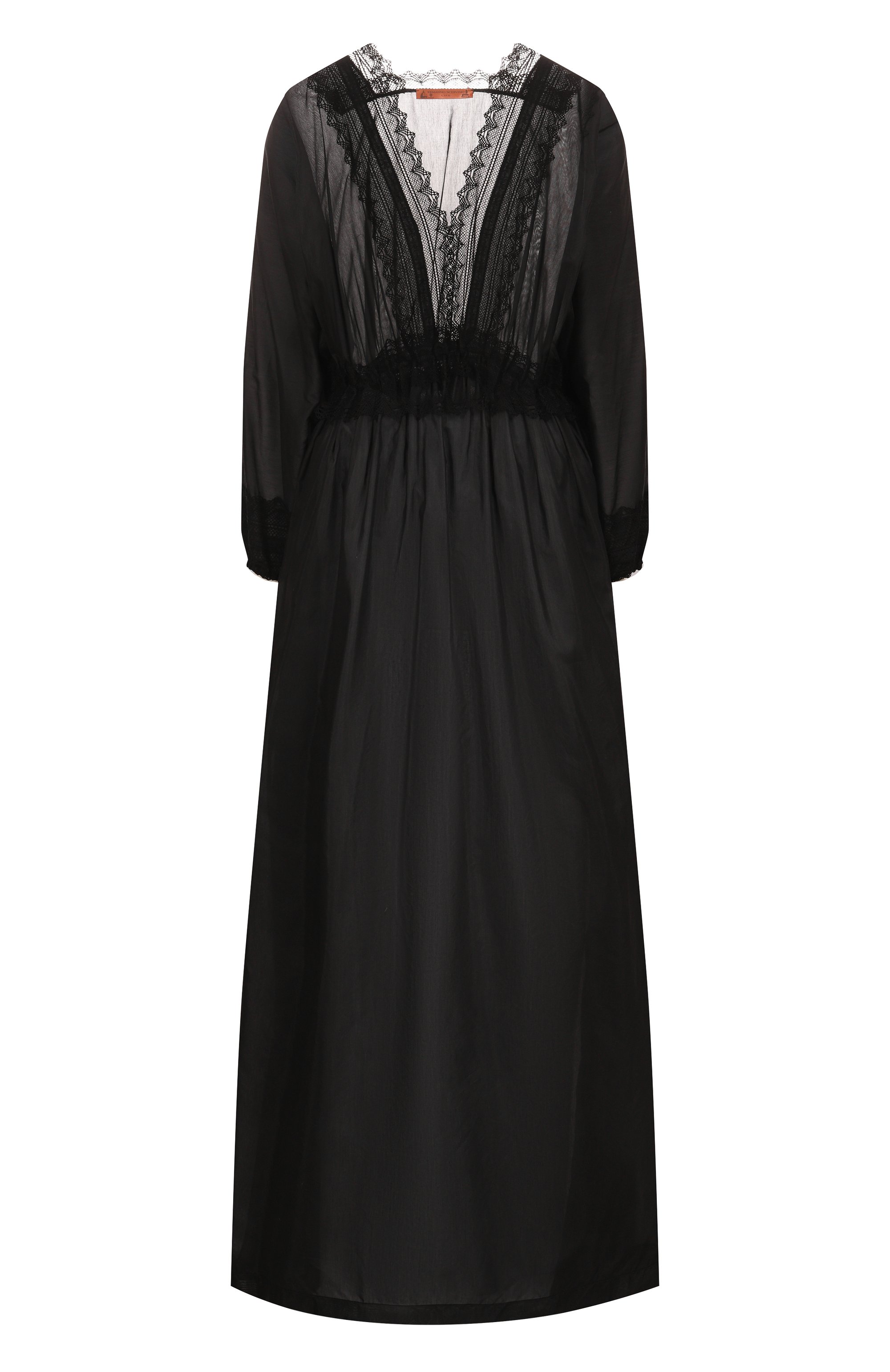 Платье из хлопка и шелка ERMANNO SCERVINO, арт. D464Q621RUQ, фото 1