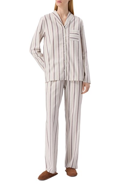 Хлопковая рубашка HANRO, арт. 074967, фото 2