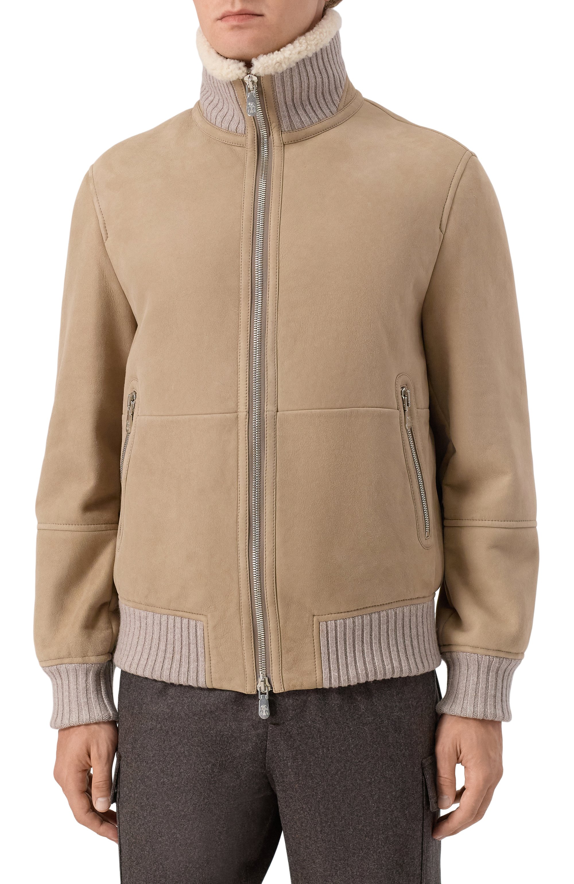 Дубленка из овчины BRUNELLO CUCINELLI, арт. MPMLS1737, фото 3