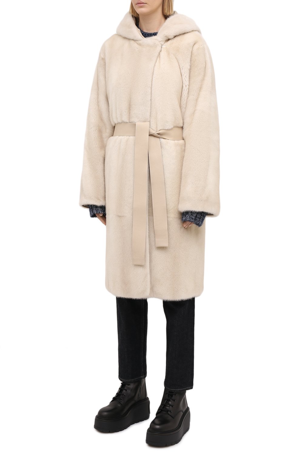 Пальто с меховой подкладкой LORO PIANA, арт. FAL2284, фото 6