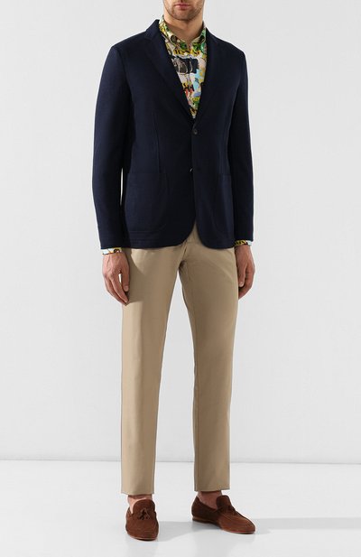 Замшевые лоферы ISAIA, арт. SHVB03/PLV01, фото 2