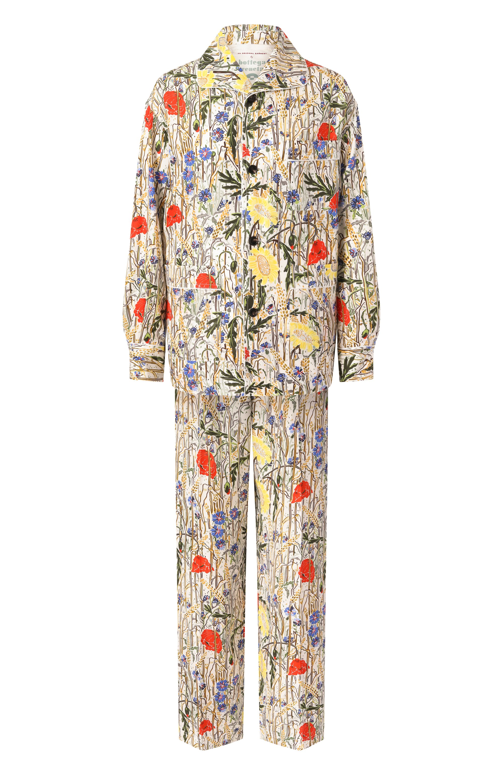 Пижама из вискозы и шелка BOTTEGA VENETA, арт. 817460/V52Y0, фото 1