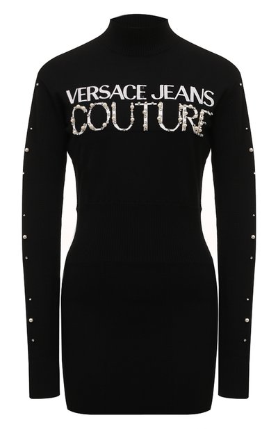 Женский хлопковый пуловер VERSACE JEANS COUTURE, арт. 77HA0M26/CMF16