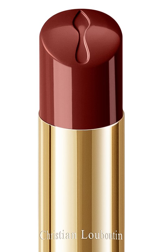 фото Помада-блеск для губ rouge stiletto glossy shine, оттенок cacao temple 447s (2g) christian louboutin