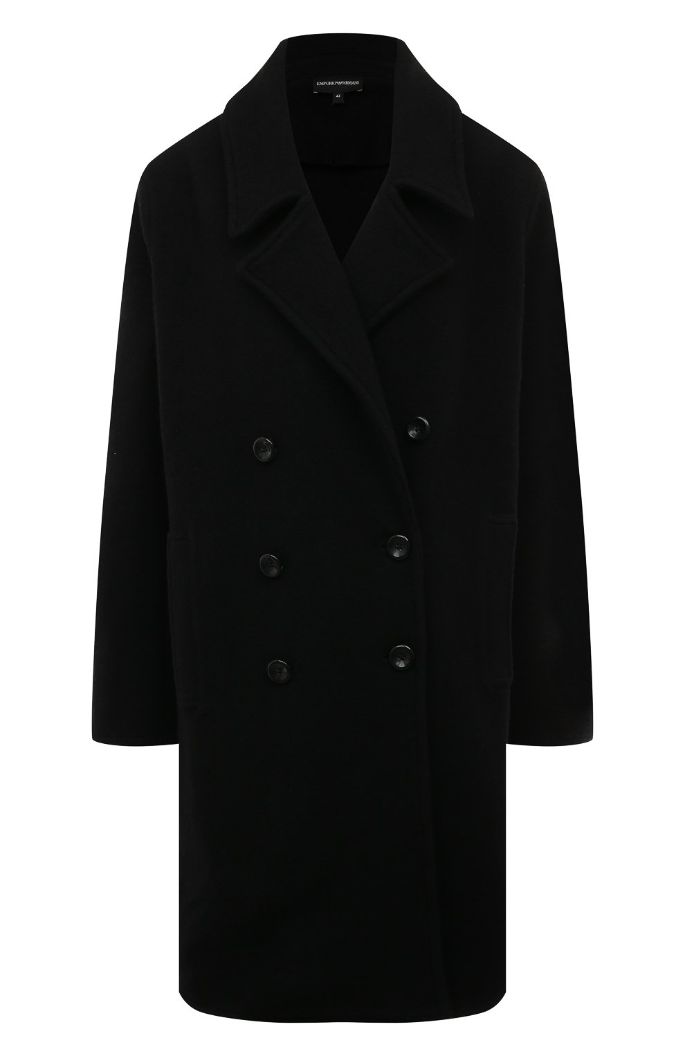 Пальто из шерсти и хлопка EMPORIO ARMANI, арт. 6H2LT2/2M07Z/0UTLET AW22-23, фото 1