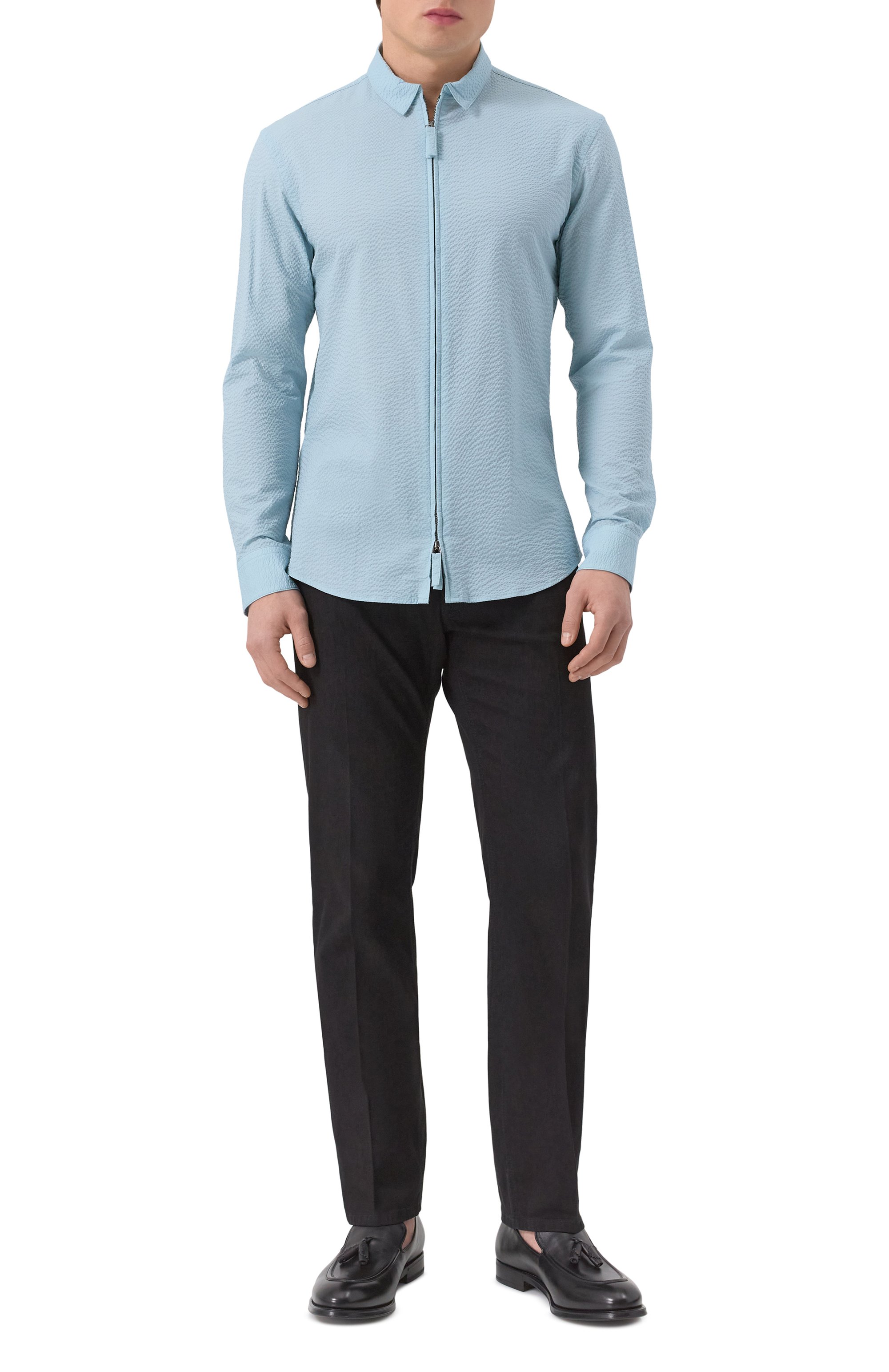 Кожаные лоферы BARRETT, арт. 241U007.8, фото 2