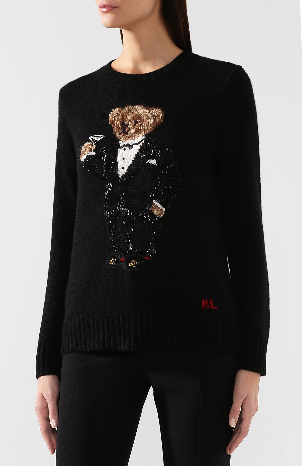 Кашемировый свитер RALPH LAUREN, арт. 290776705, фото 3