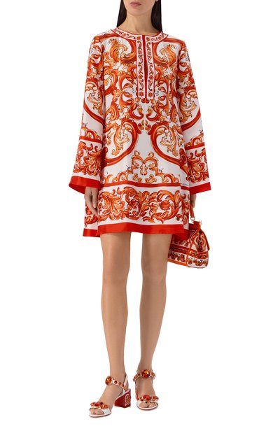 Кожаные босоножки keira 60 DOLCE & GABBANA, арт. CR1733/AT848, фото 3