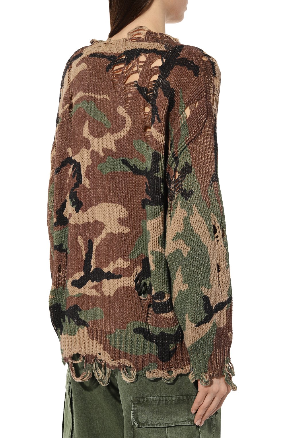 Хлопковый пуловер R13, арт. R13WY089-Y072B, фото 4