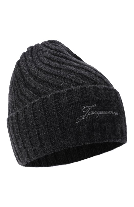 Шапка из кашемира и шерсти Jacquemus 25HACU00767/AK00287 Серый 25HACU00767/AK00287