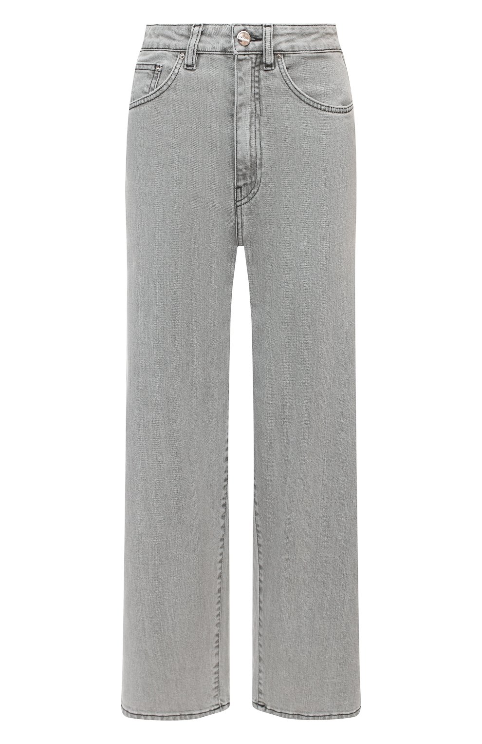 Джинсы TOTEME серого цвета по цене 23300 руб., арт. FLAIR DENIM 32 203-230-743, фото 1 Джинсы TOTEME, арт. FLAIR DENIM 32 203-230-743, фото 1