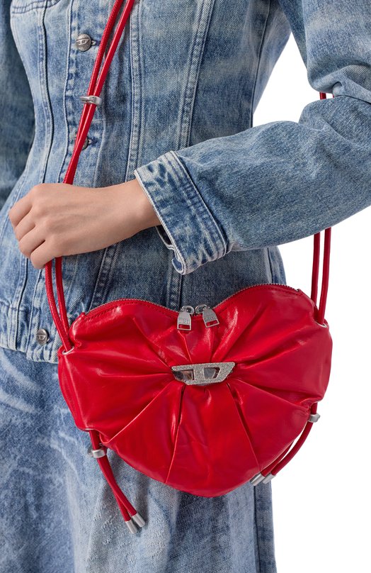 Сумка Scrunch-D Heart Diesel X10465/P1003 Красный  X10465/P1003 Фото 2