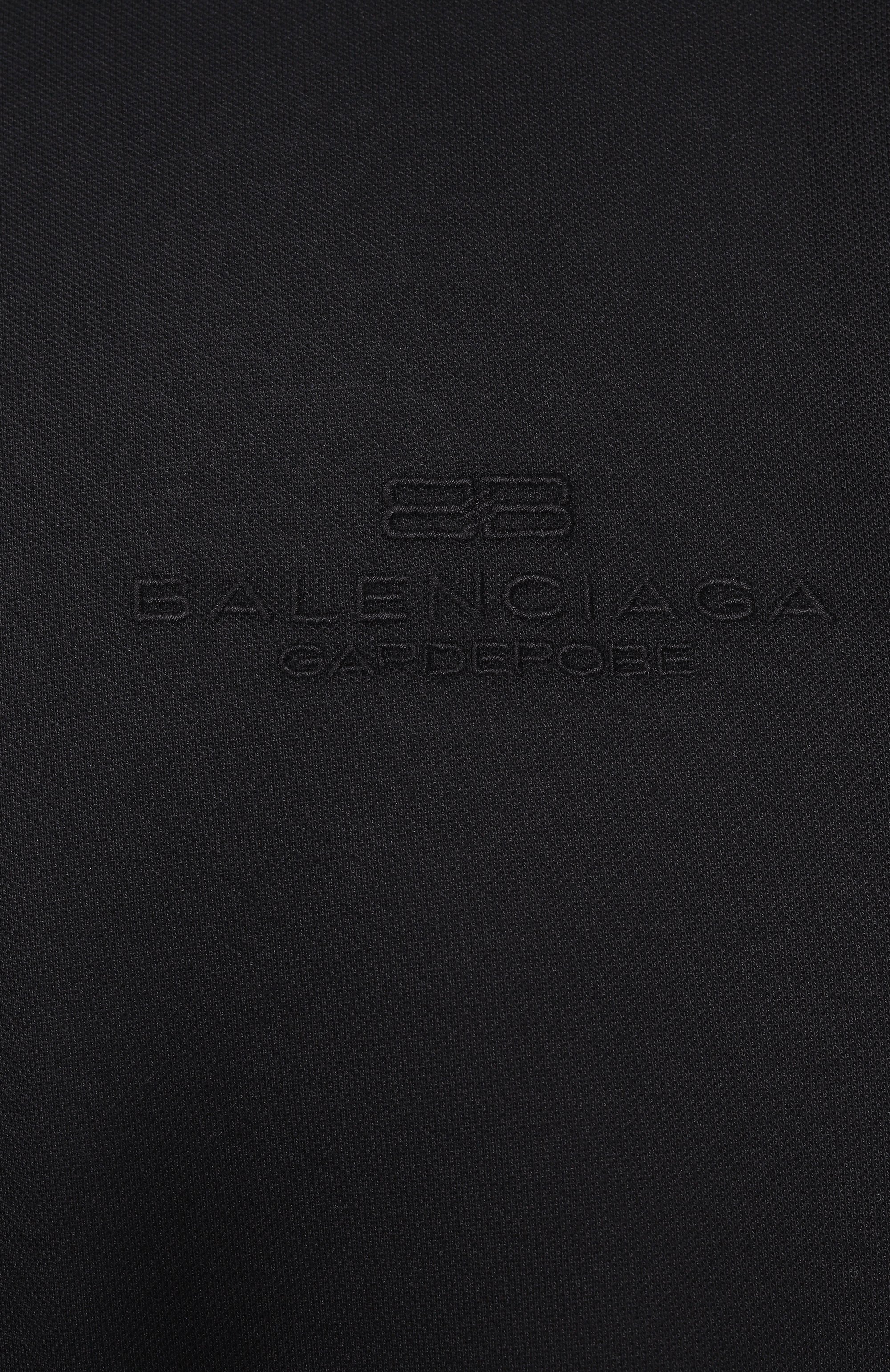 Хлопковое поло garde-robe BALENCIAGA, арт. 806144/TRVW4, фото 6