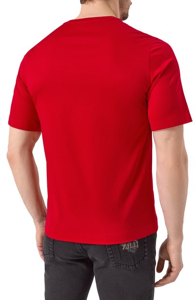 Хлопковая футболка ZILLI, арт. TSR03IM0100VSNAK0, фото 4