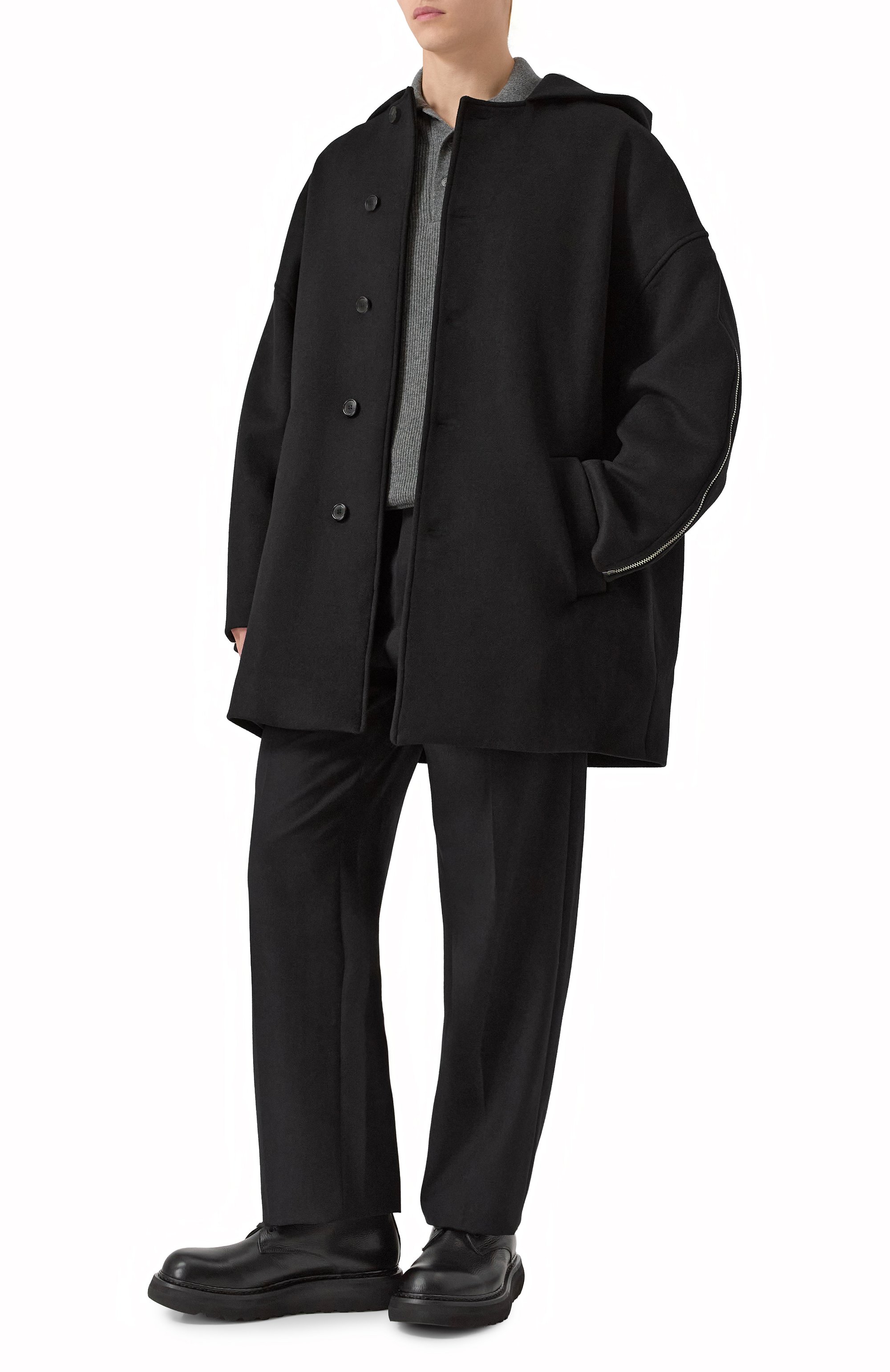 Шерстяное пальто ISABEL BENENATO, арт. UW07F25, фото 2