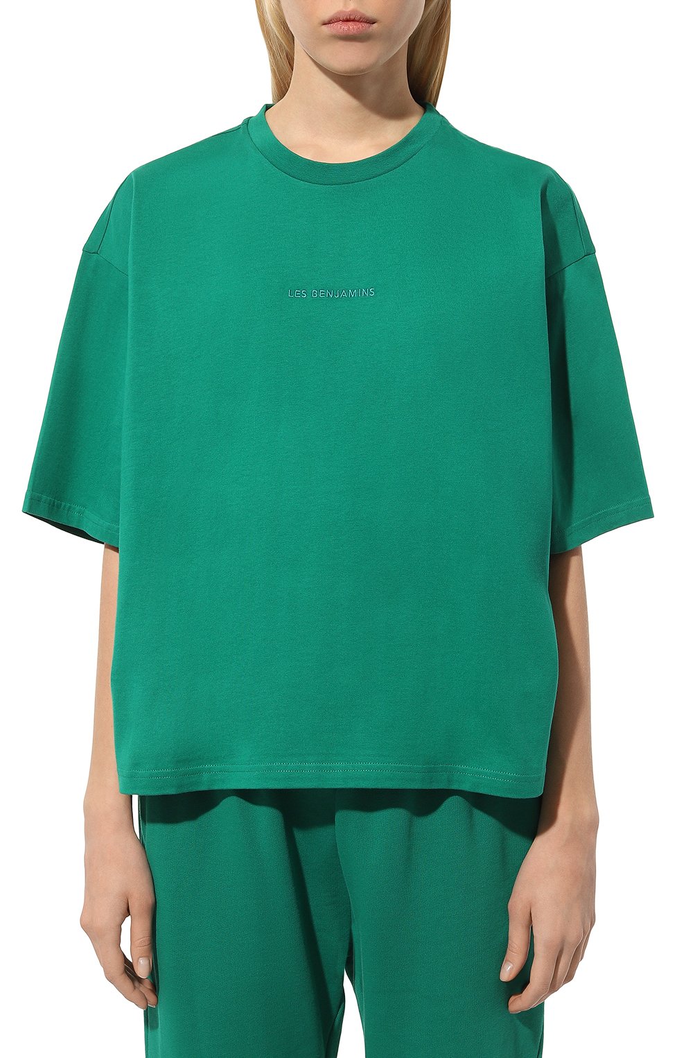 Хлопковая футболка LES BENJAMINS, арт. LB23SSESSFU0T-301, фото 3