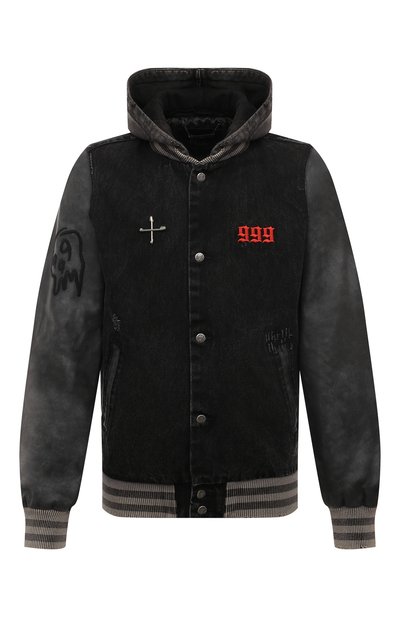 Комбинированный бомбер ksubi x juice wrld KSUBI, арт. MJW23JK001, фото 1