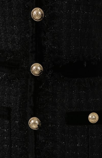 Платье BALMAIN черного цвета по цене 238500 руб., арт. SF16150/226C, фото 5 Платье BALMAIN, арт. SF16150/226C, фото 5