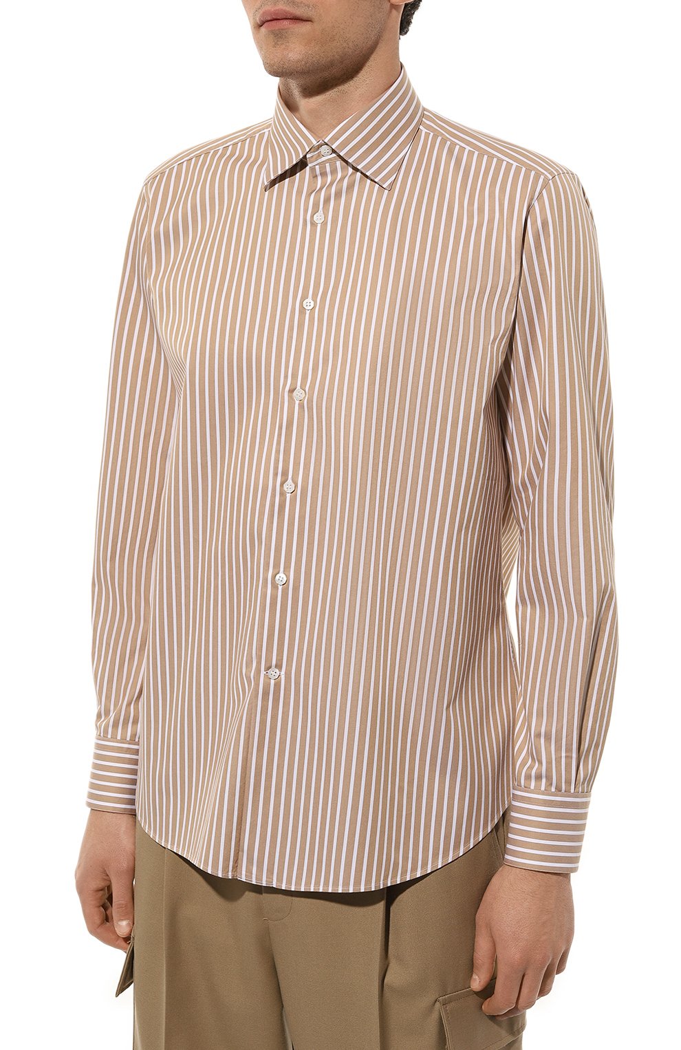 Хлопковая рубашка STEFANO RICCI, арт. MC003685/LX2711, фото 3