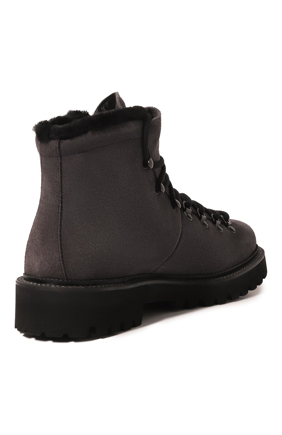 Замшевые ботинки s.moritz MILLE 885, арт. SM0RITZ G0RAIN DEEP NAVY/FUR, фото 5