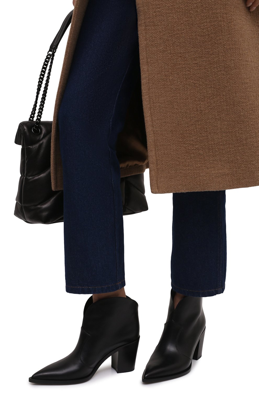 Кожаные казаки GIANVITO ROSSI, арт. G05683.70CU0.VGINER0, фото 3