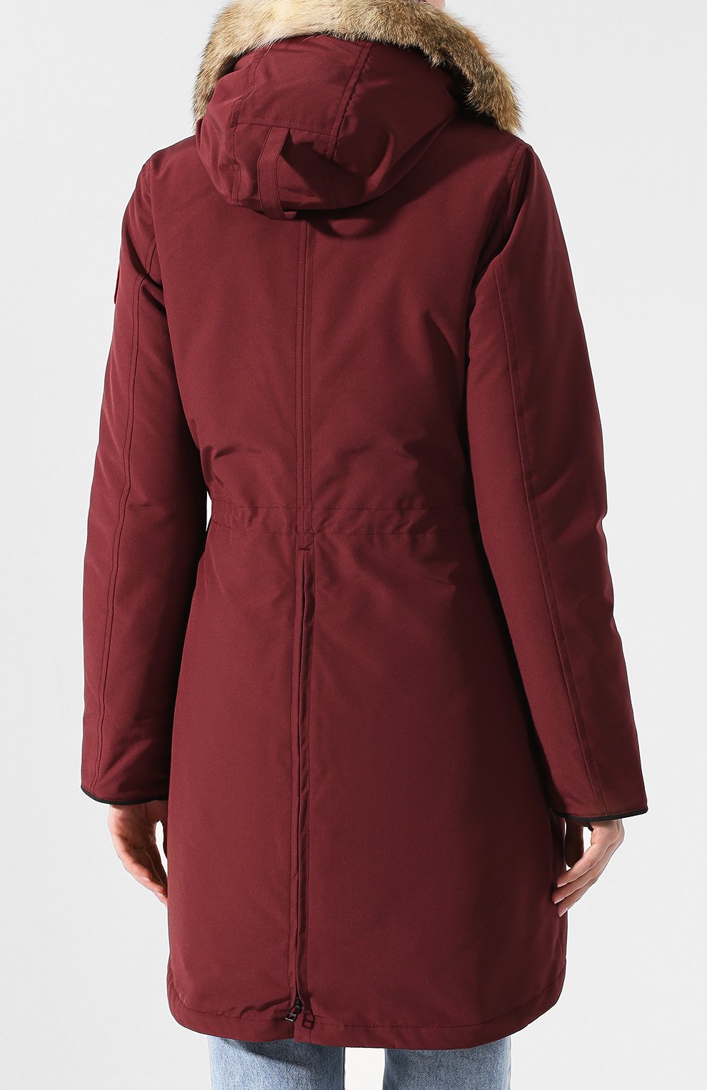 Парка rossclair CANADA GOOSE бордового цвета по цене 139000 руб., арт. 2580L, фото 4 Парка rossclair CANADA GOOSE, арт. 2580L, фото 4
