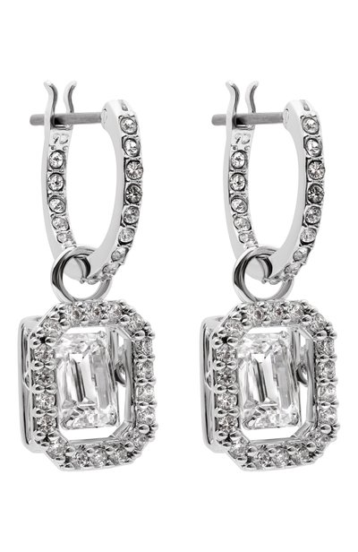 Серьги SWAROVSKI серебряного цвета по цене 19850 руб., арт. 5638495, фото 3 Серьги SWAROVSKI, арт. 5638495, фото 3